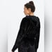 Fabletics Crushed Velour Zip Up Hoodie Size L NWT