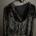 Fabletics Crushed Velour Zip Up Hoodie Size L NWT