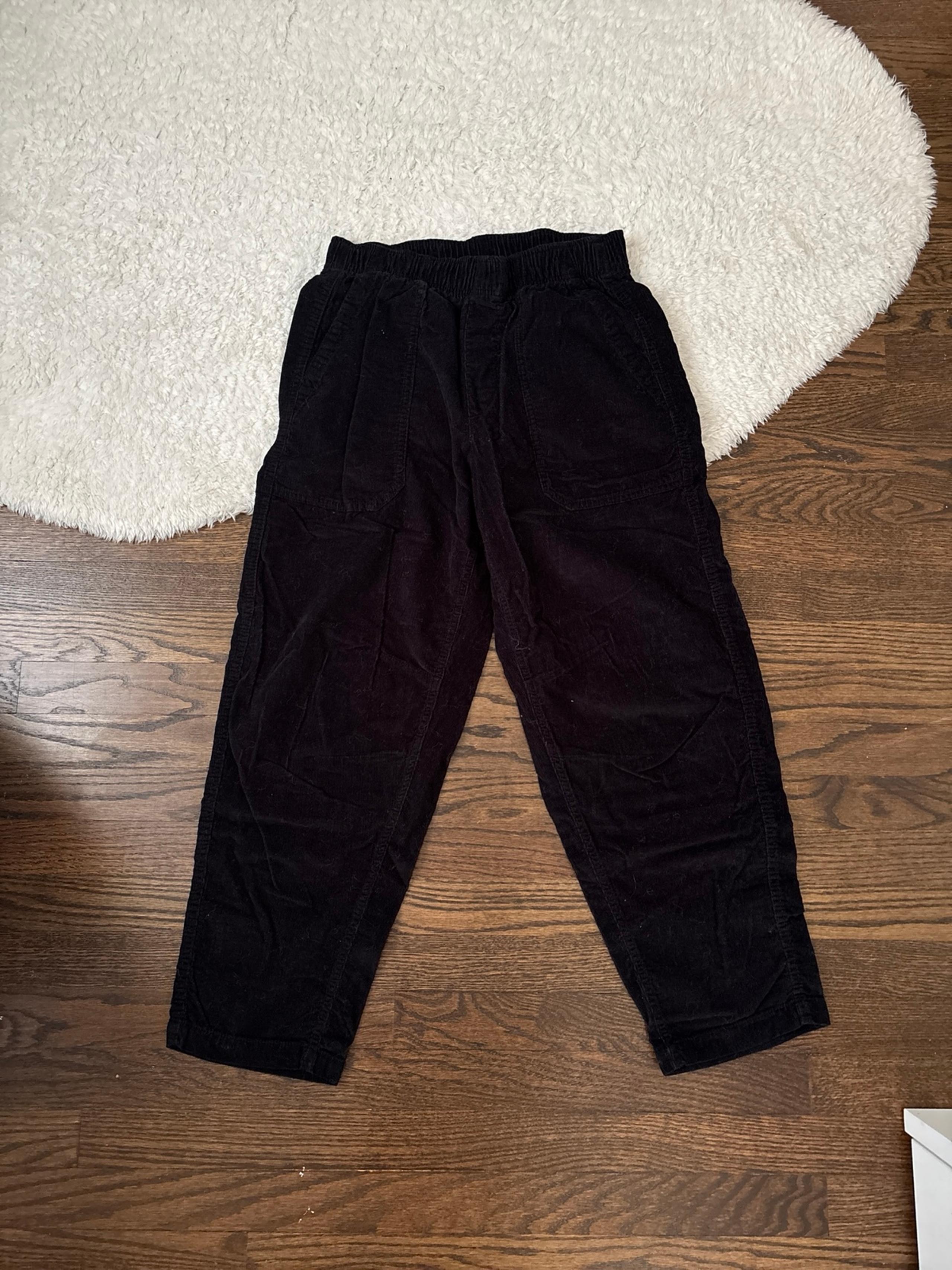 Black Corduroy Pants