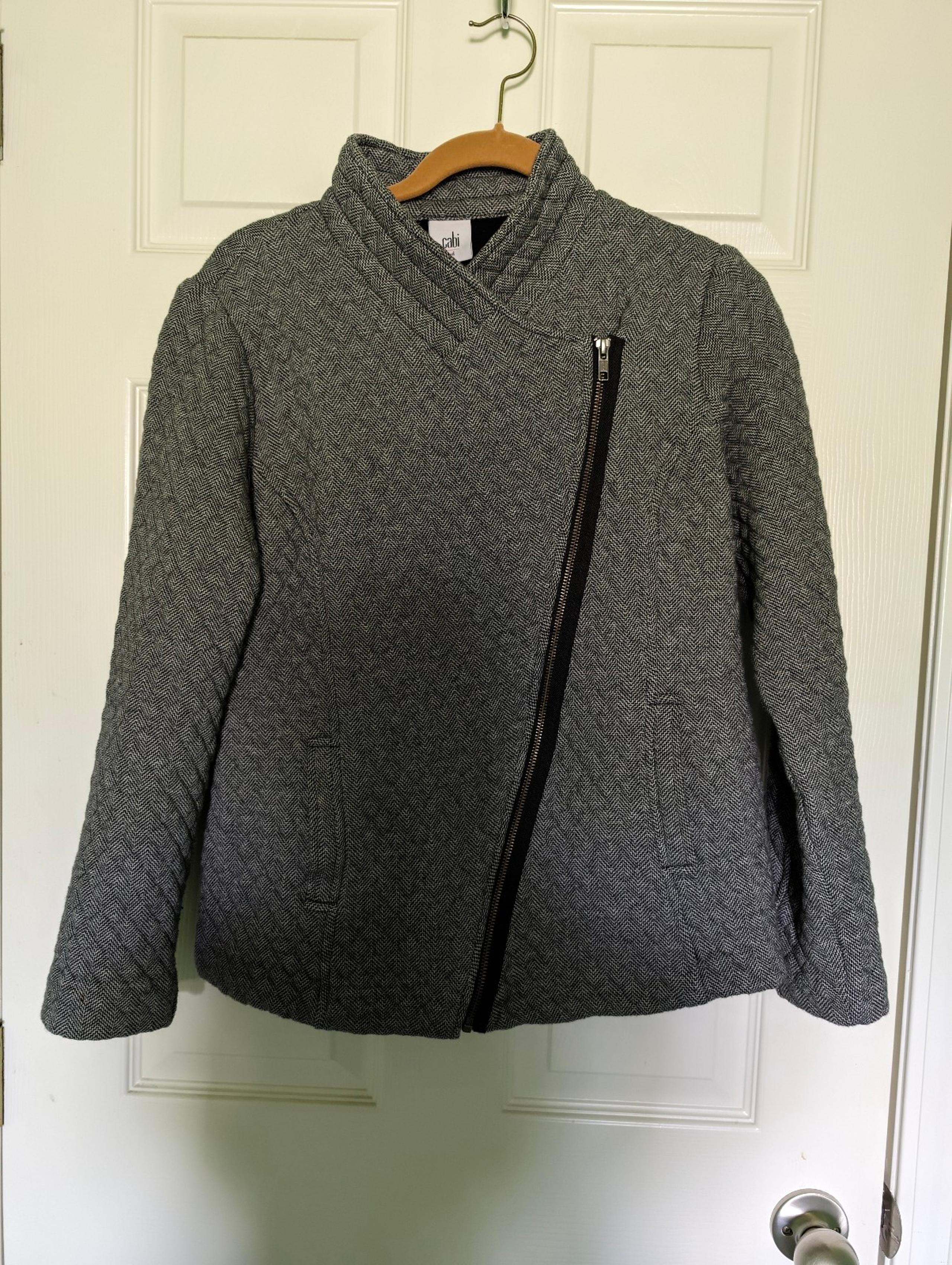 Cabi moto zip jacket size Medium