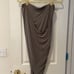 HELMUT LANG Asymmetric Draped Skirt