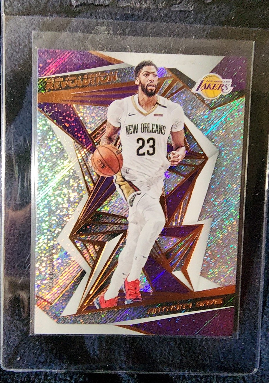 Anthony Davis 1st laker card panini revolution refractor nba baaketball