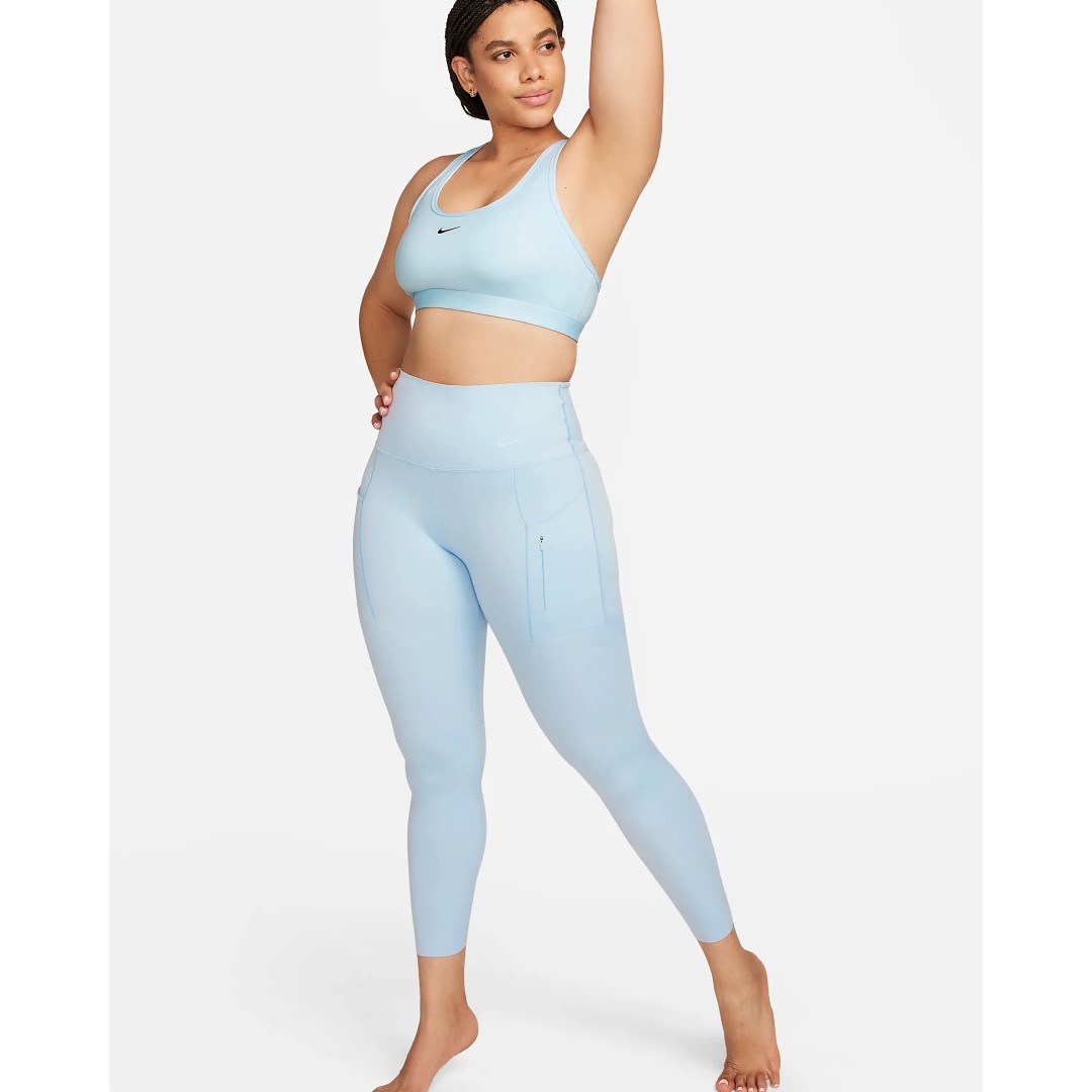 Nike Go Women's Firm-Support High-Waisted 7/8 Leggings with Pockets XS NWT