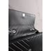 Quince Women's Italian Leather Quilted Convertible Shoulder Bag Black 0861-19