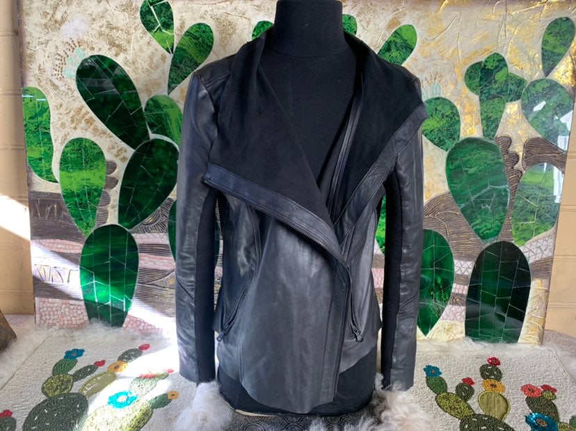 trouve leather jacket