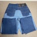 Levi's Premium SKATE Super Baggy Jeans Men's 28 x 34 Blue Colorblock Big E NWT