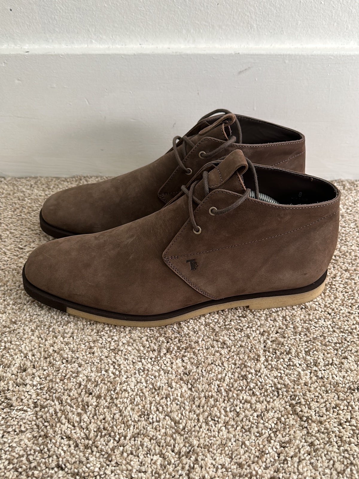 Suede Tods mens shoes size 8