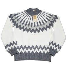 ◾NEW◾WOMEN'S (SIZE L) HEM & THREAD MOCK NECK SWEATER