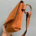 MANGO Suede Belt Bag in Whiskey Brown