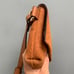MANGO Suede Belt Bag in Whiskey Brown