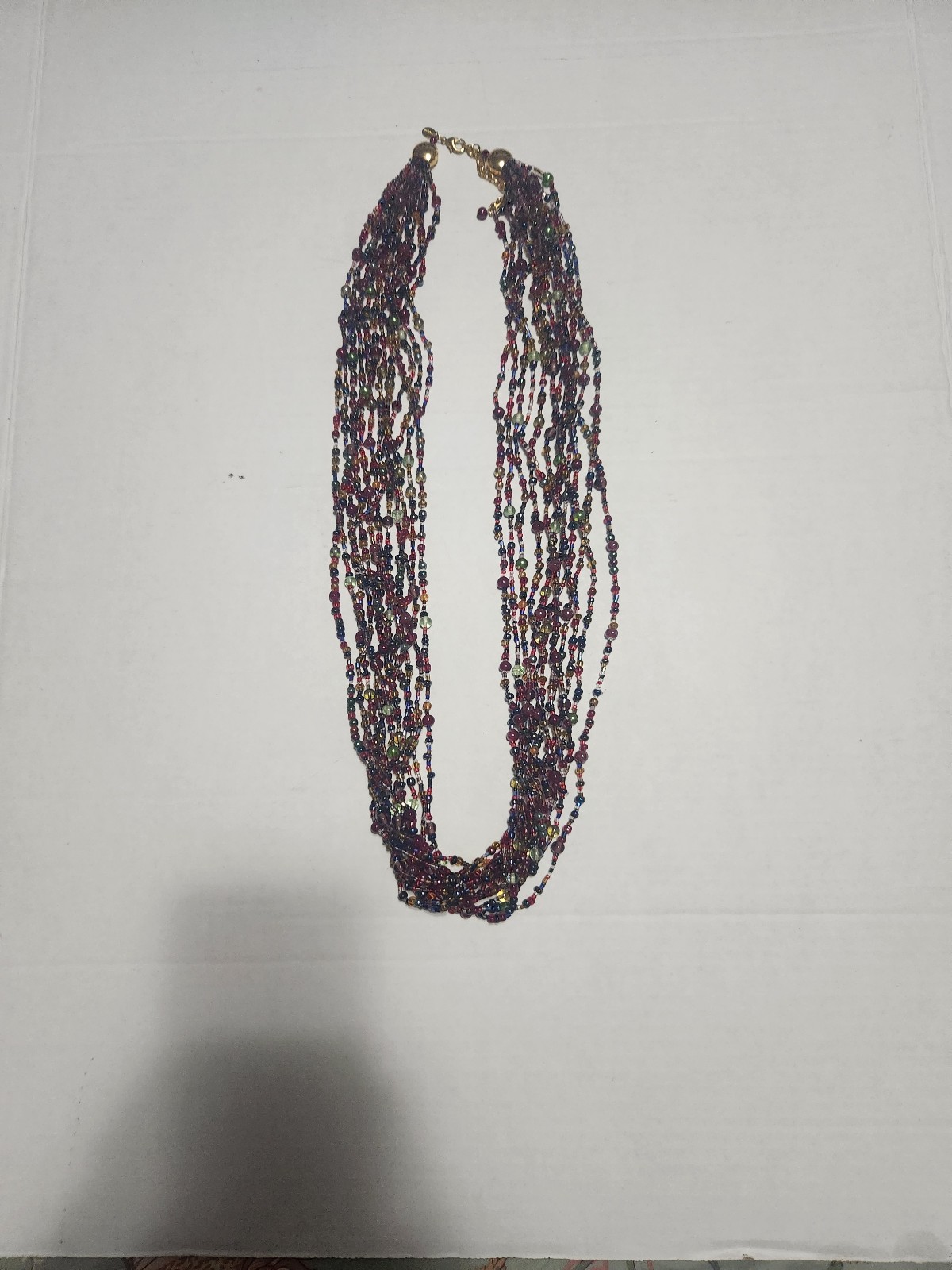 Joan Rivers Torsade Beaded Necklace Multi Color