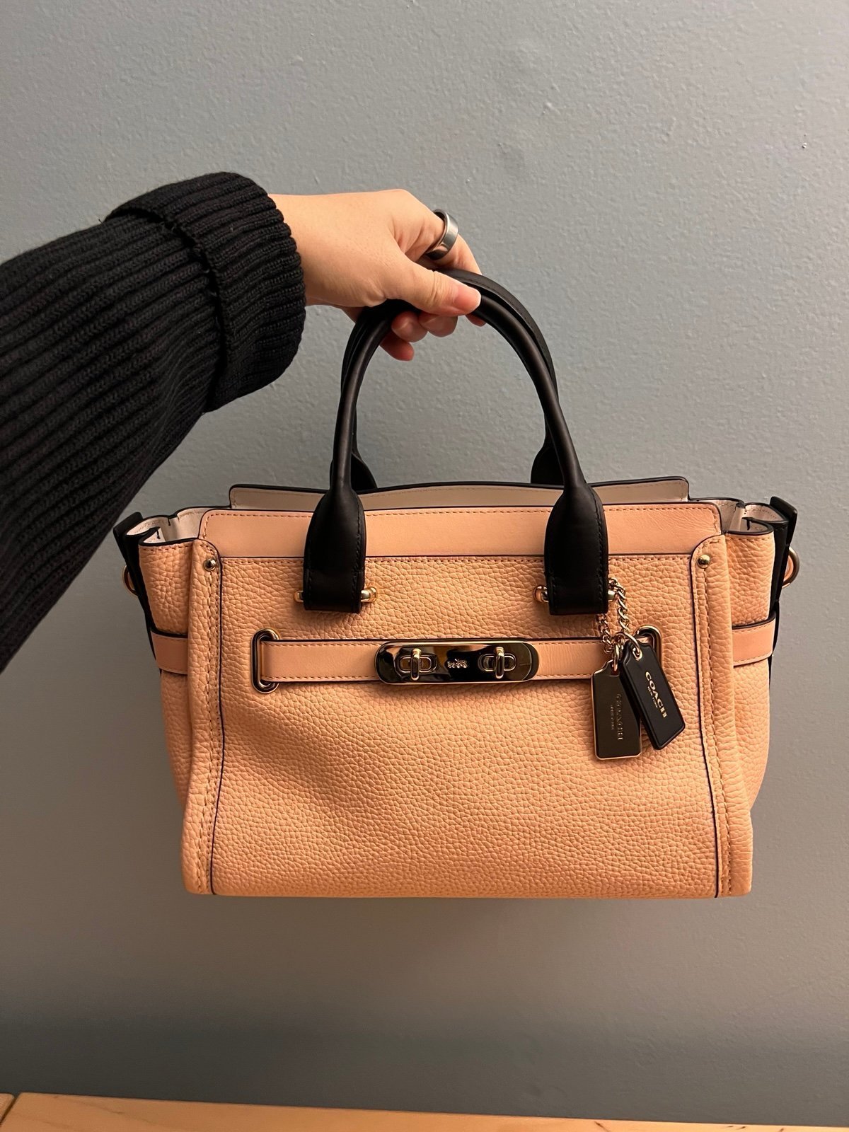 Coach Pink Hand Bag