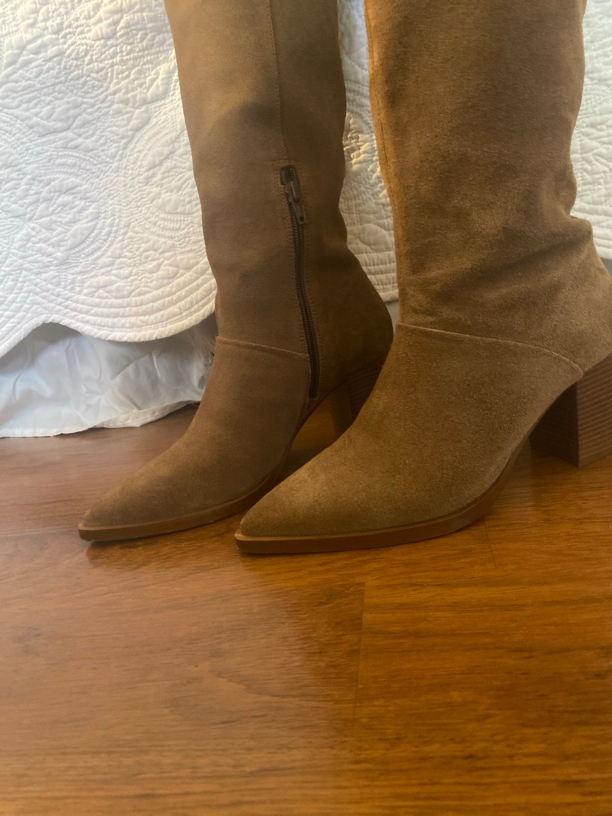 Vince camuto suede boots