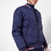 NWOT Superdry navy blue quilted puffer jacket