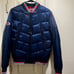 NWOT Superdry navy blue quilted puffer jacket