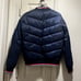 NWOT Superdry navy blue quilted puffer jacket