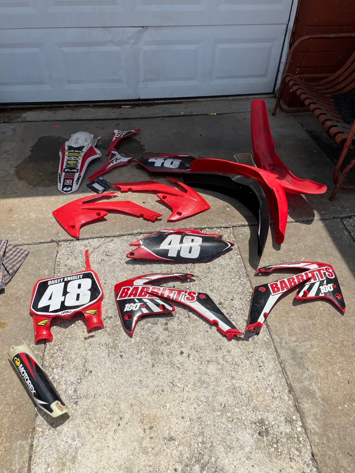 Dirt bike fearing