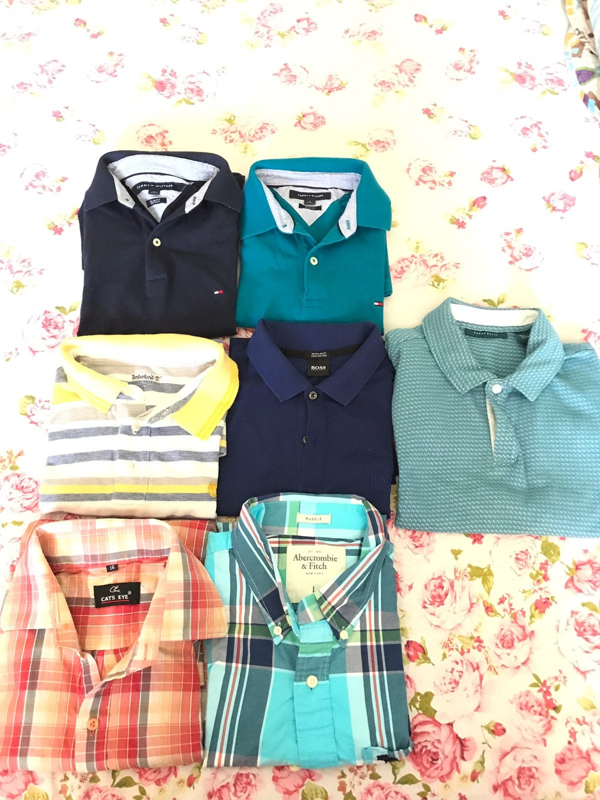 Polo Shirts And Shirt Lot Of 7