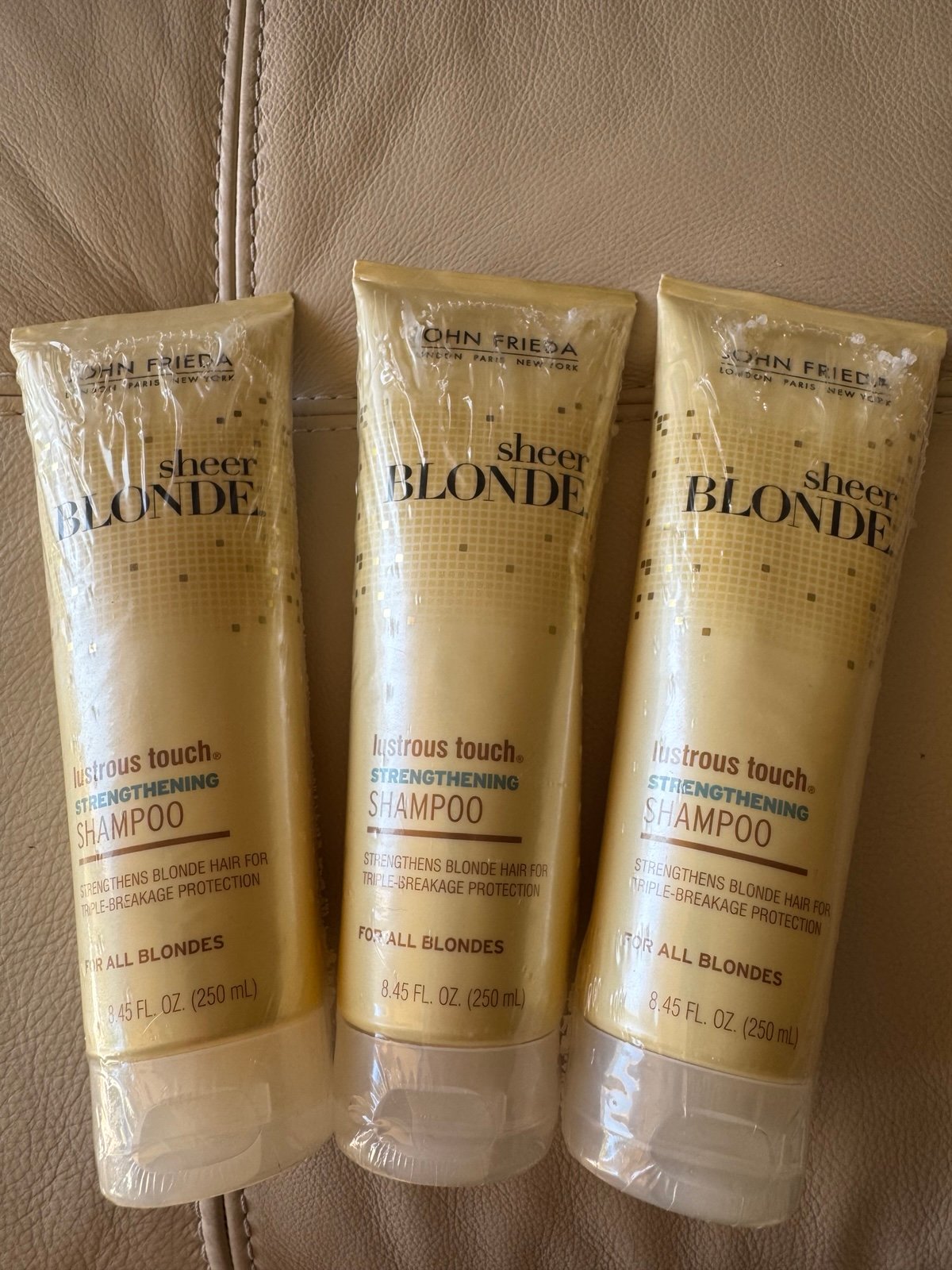 John Frieda Sheer Blonde Shampoo.