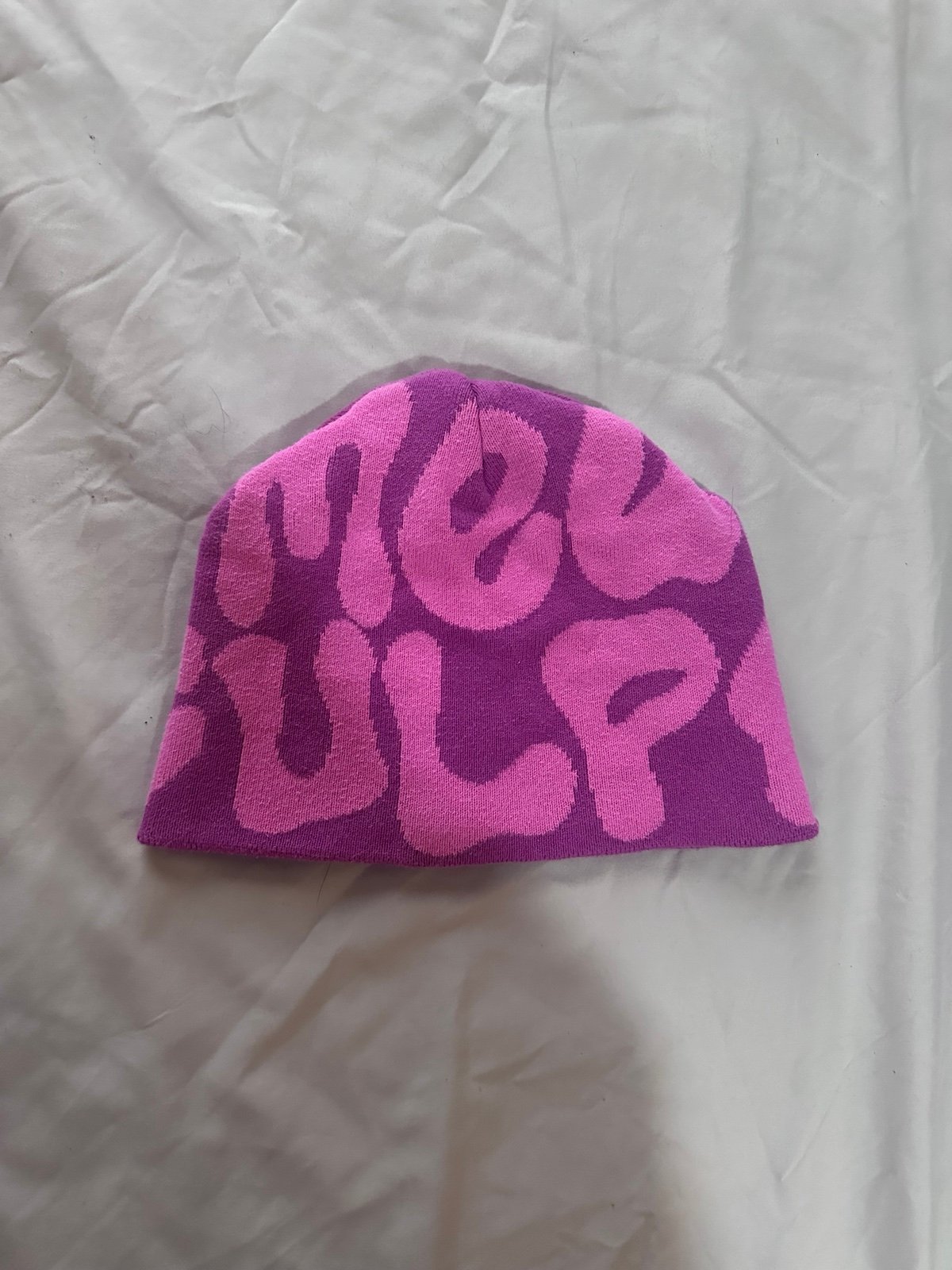 Mea culpa pink beanie