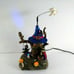 Pumpkin Hollow Animated LED Haunted House Tree Lights Up Ghosts Move Lemax?