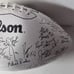 1994 Rose Bowl Champions Wisconsin Badgers Facsimile Team Signed Wilson Football