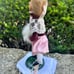 Byers Choice Ltd The Carolers Woman Girl Vintage 1987