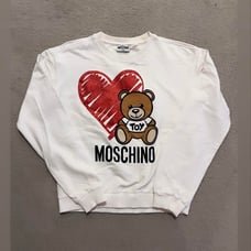 Moschino Heart and Bear Print Sweatshirt
