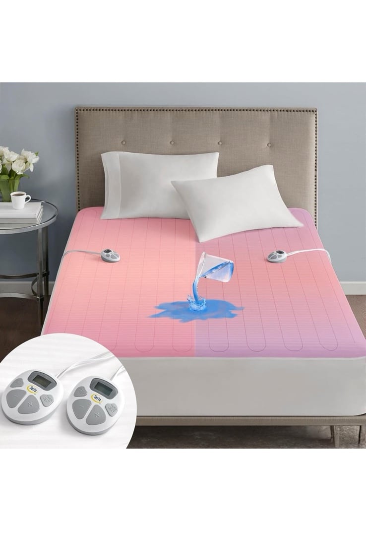 Serta Waterproof Heated Mattress Pad King size