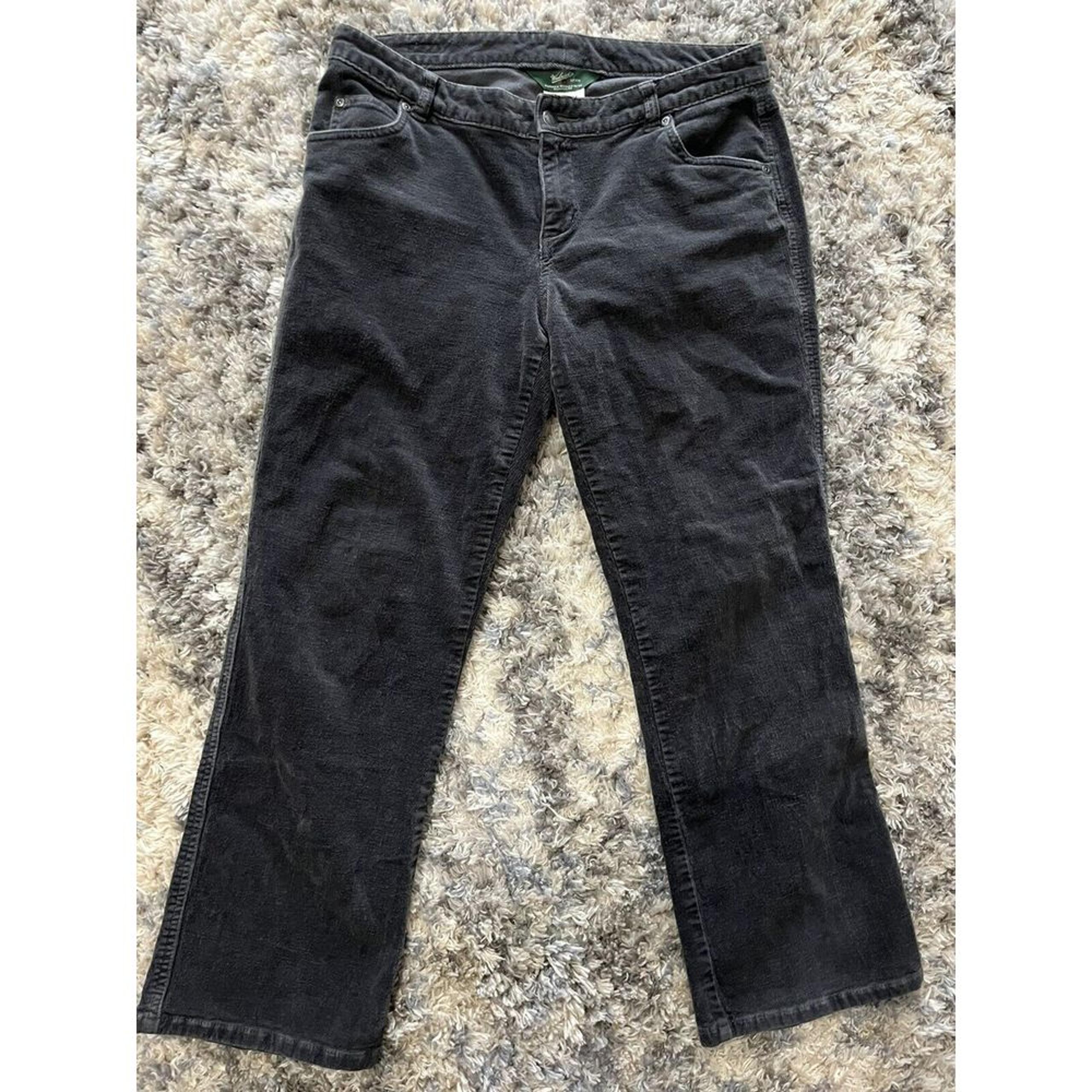 woolrich corduroy pants gray womens size 10