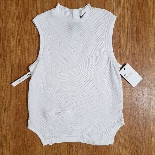 Nike Tech Pack City Ready Women's White Tank Top Women's Size Medium M Dri-Fit