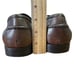 To Boot New York Brown Leather Moc Square Faux Toe Penny Loafer Shoes Mens 10.5
