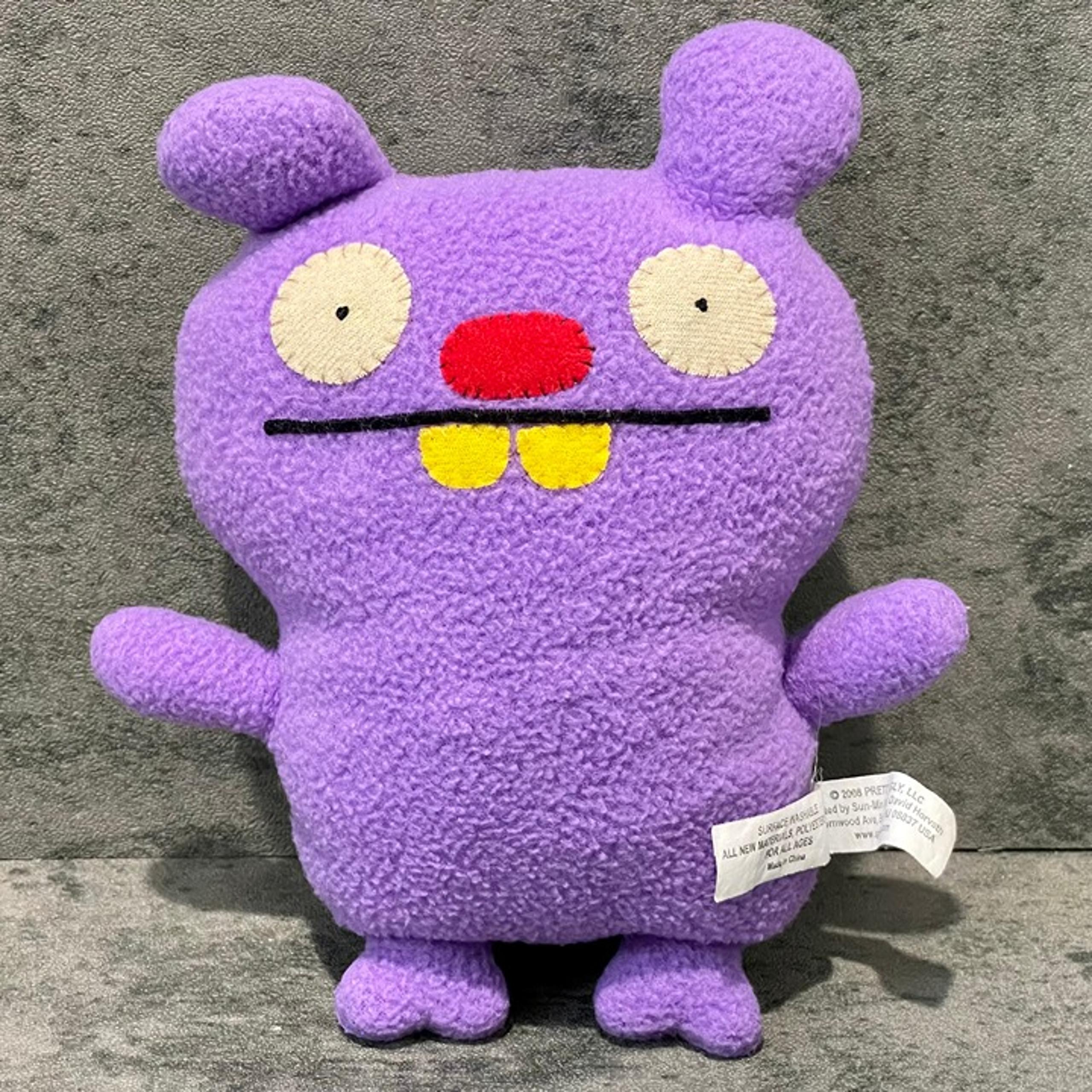 7" Uglydoll Little Uglys Trunko Doll Plush Soft Toy Stuffed Animal Purple 2008