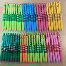 Zebra Sarasa Clip Knock-Type Gel Ballpoint Pen 50-Piece Set
