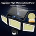 NEW Solar Outdoor Lights 302 LED 3000LM, IP65 Waterproof Motion Sensor Outdoor