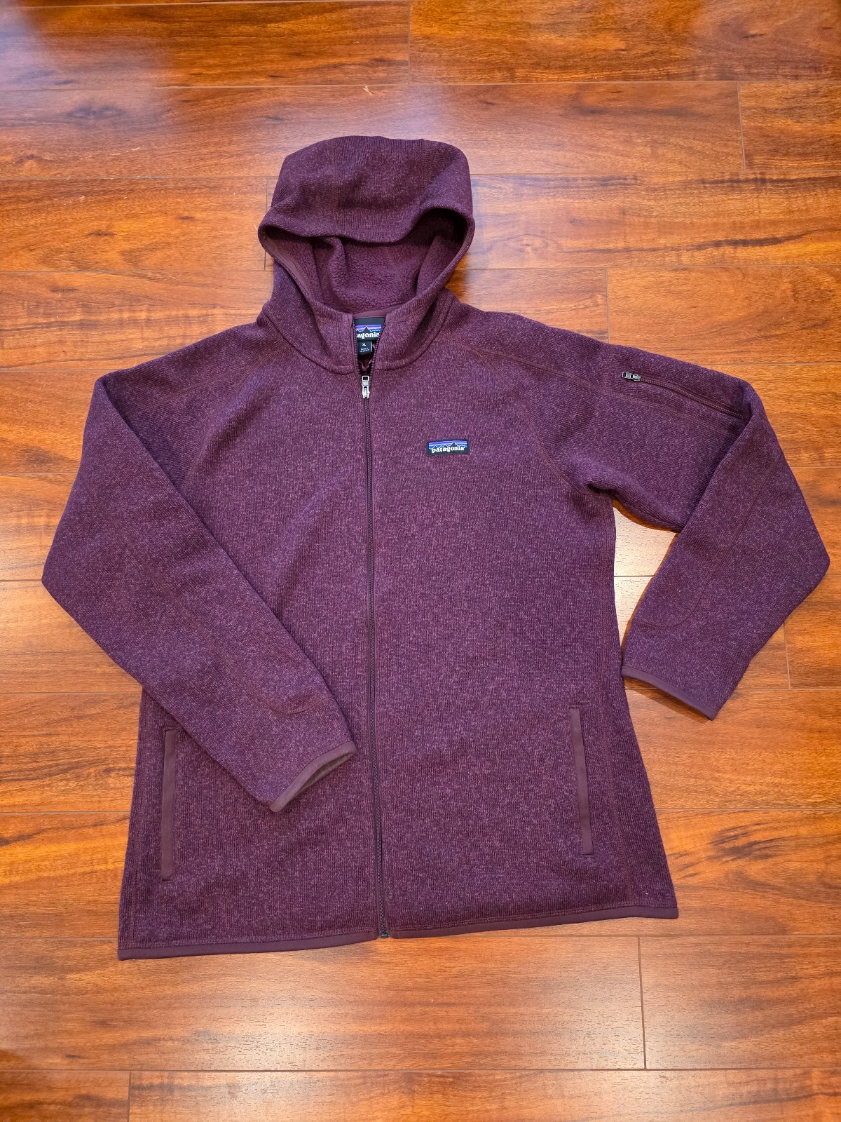 Patagonia Women's Better Sweater Full-Zip Hoody Women's Size XL Oxblood Red