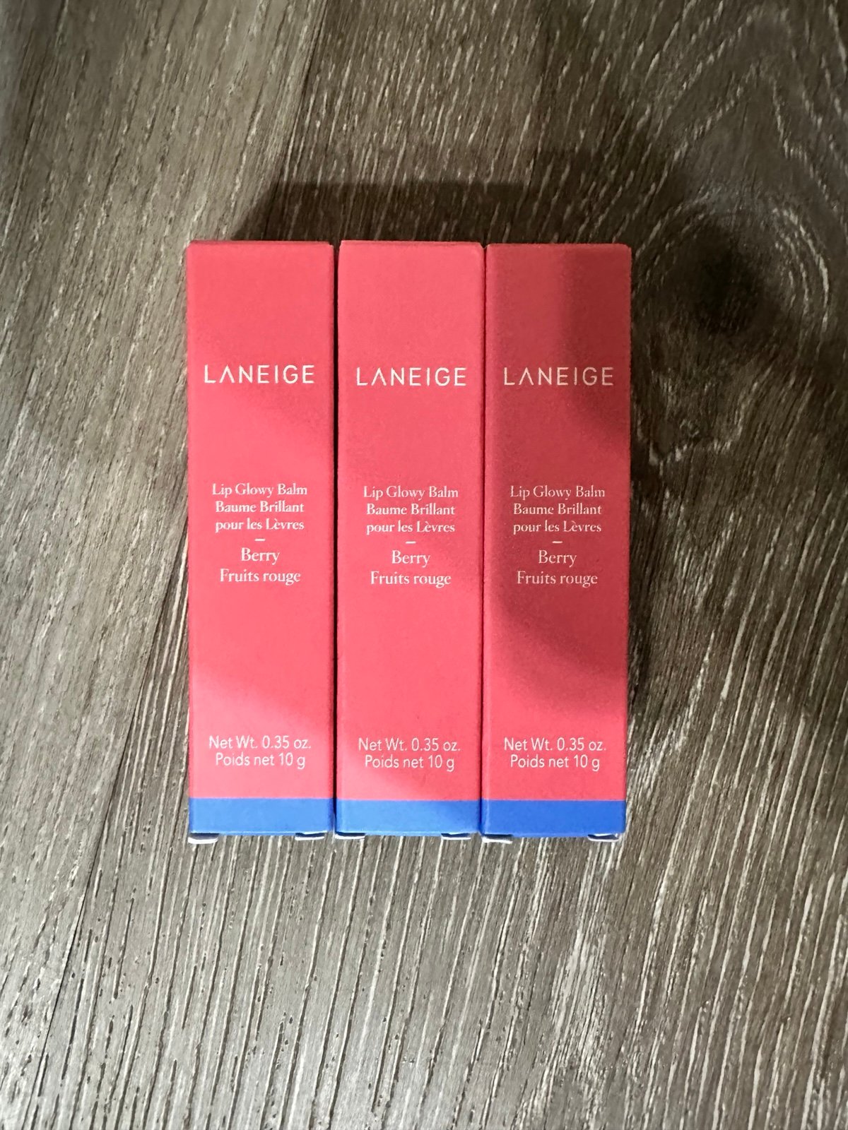 Laneige Lip Balm in Berry (3 Pack)