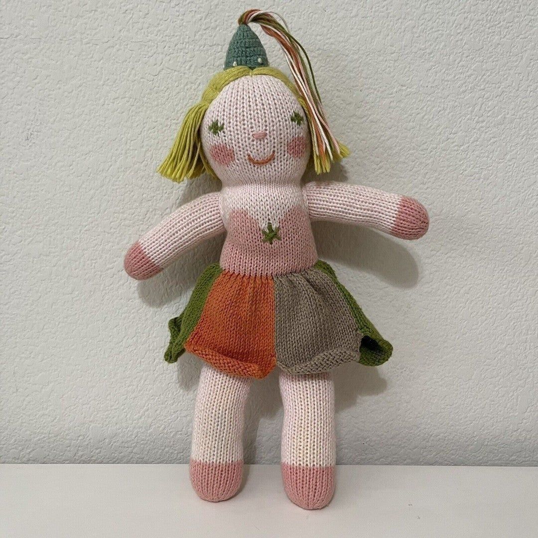 Blabla Kids Mini Clochette the Fairy Knit Plush Toy Stuffed Animal Doll 13
