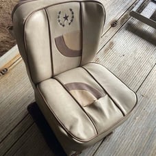 boat left rear seat deck mounted 24 inches tall by 15 inches wide