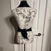 CHERYL CREATIONS Halter Tank Crop Vintage Y2K Whimsygoth Open Backless