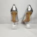 Lauren by Ralph Lauren Women's Lanette Pump Size 9B Polished Silver NWT