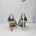 Lauren by Ralph Lauren Women's Lanette Pump Size 9B Polished Silver NWT