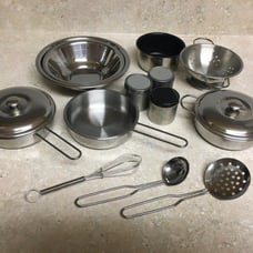 Children's Play Set Pots & Pans & Extras