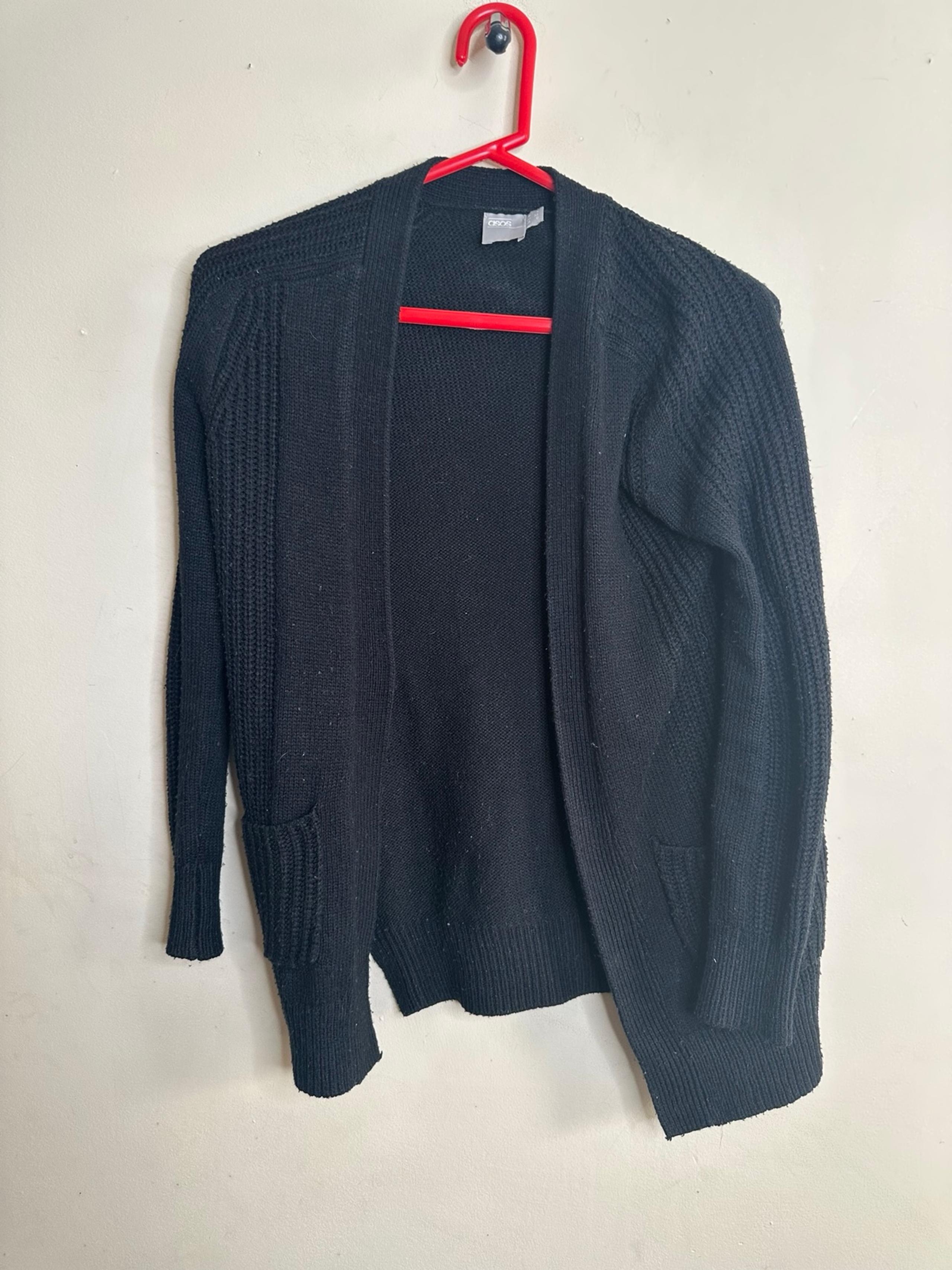 ASOS Women Black Cardigan 0