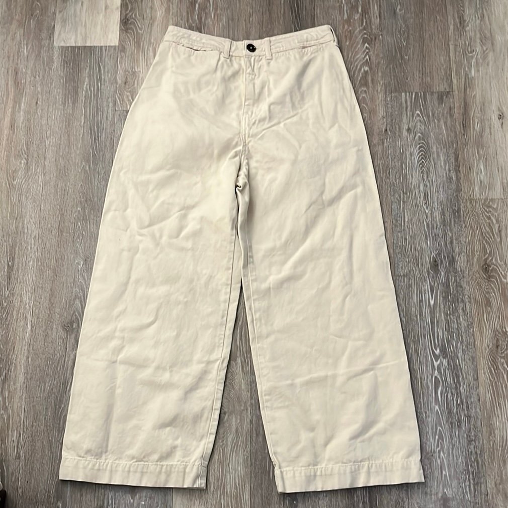 We The Free Taupe High Rise Wide Leg Pants Size 30