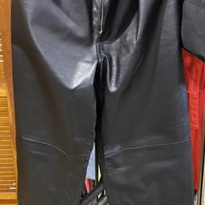 Vintage Newport News Jeanology Black Genuine Leather Pants Women’s 14 T 14T