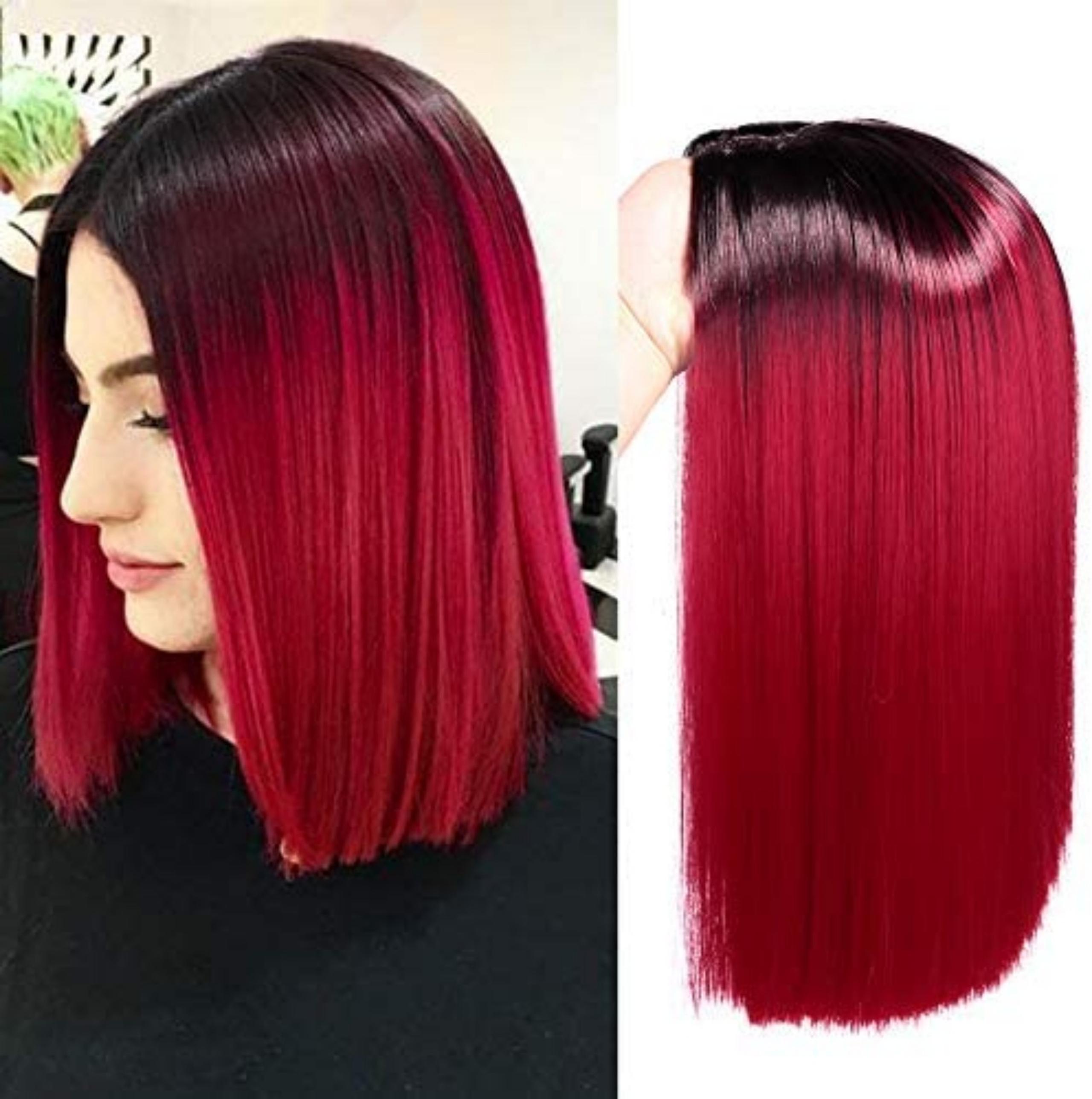 Ombre Red Beauty Full Wig