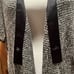 EILEEN FISHER Linen Wool Long Cardigan Shrug Large (H-163)