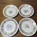 Set of 4 Royal Doulton Brambly Hedge 4 Seasons Mini Teacup with Saucer