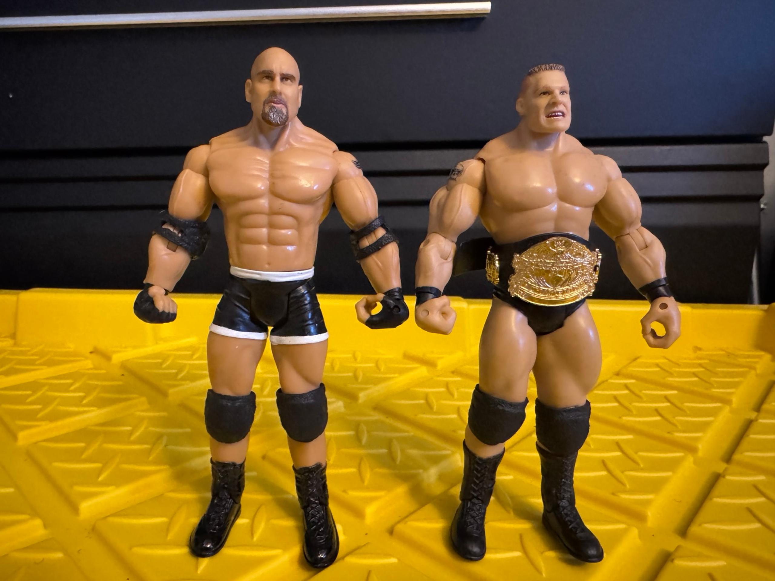 Goldberg & Brock Lesnar Figures